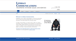 Desktop Screenshot of lindsaycommunications.net